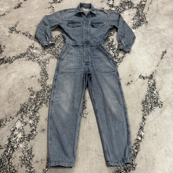 Citizens Of Humanity Pants - Citizens of Humanity Denim Utility Jumpsuit Women's Small Light Wash Coveralls